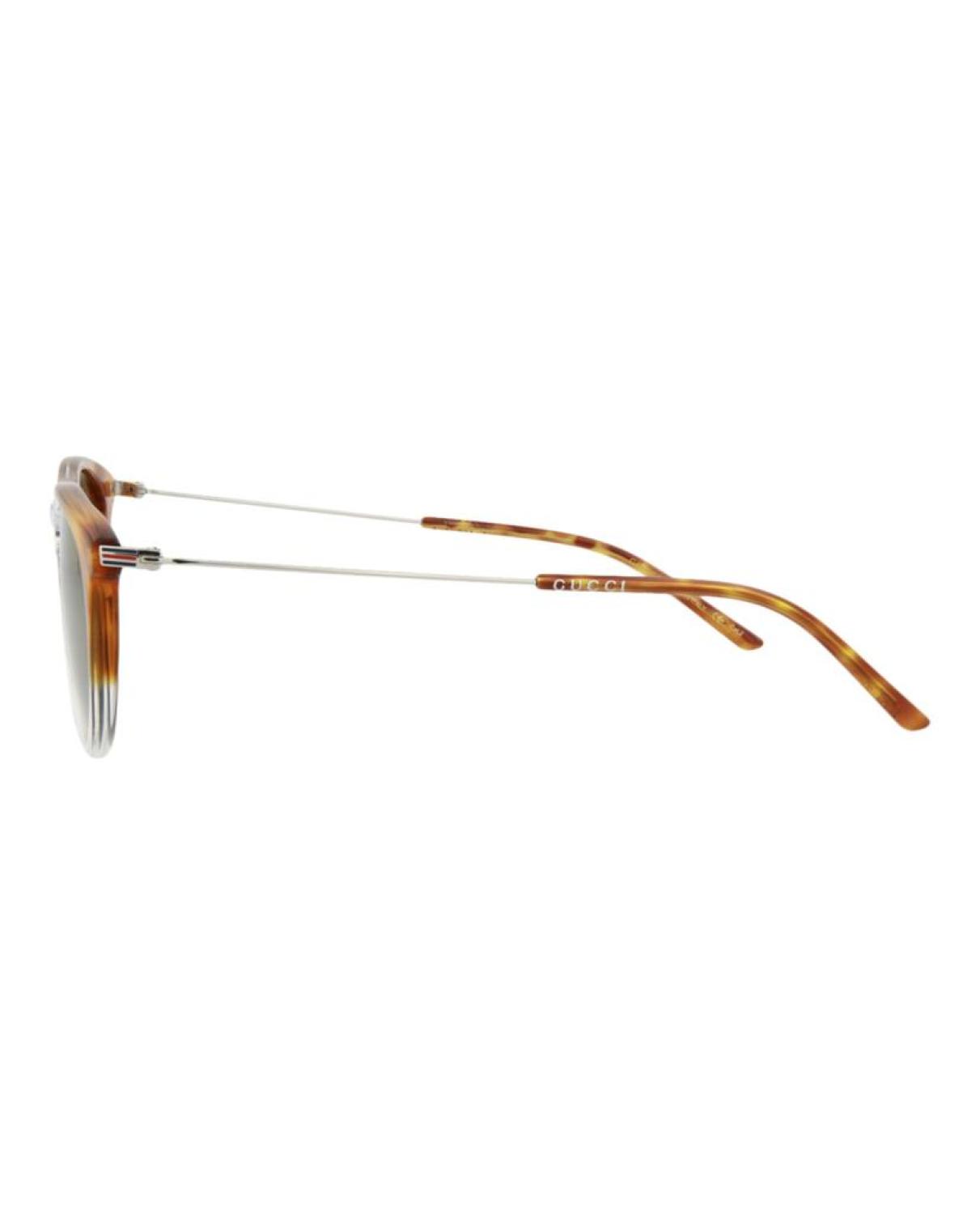 Round-Frame Acetate Sunglasses