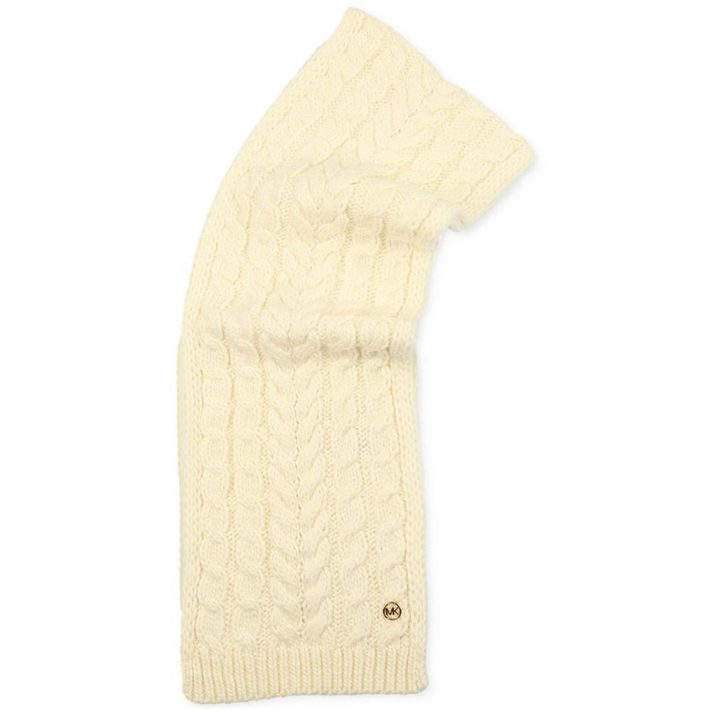 Women's Moving Cables Knit Scarf