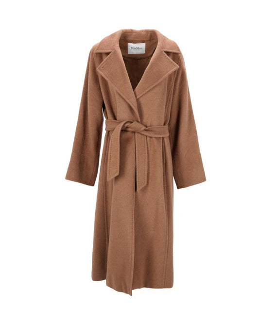 Max Mara Manuela Icon Coat in Brown Camel Hair