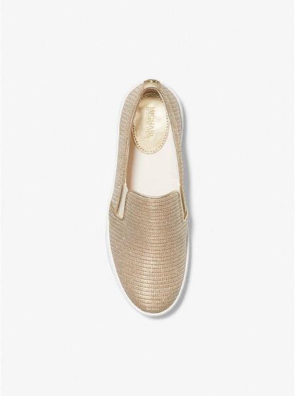 Keaton Glitter Chain Mesh Slip-On Sneaker