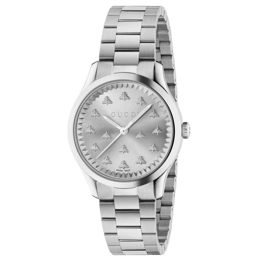 Gucci Women's G-Timeless Silver Dial Watch