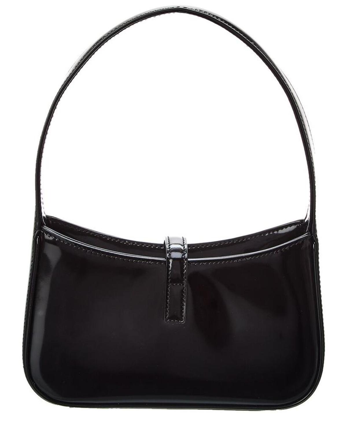 Saint Laurent Le 5 A 7 Patent Hobo Bag