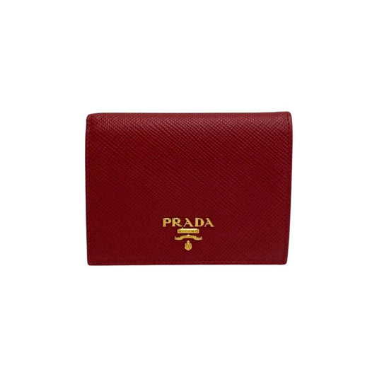 Prada Saffiano  Leather Wallet  (Pre-Owned)