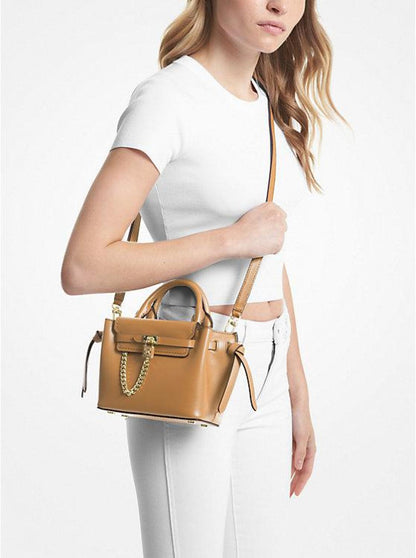 Hamilton Legacy Extra-Small Leather Belted Satchel