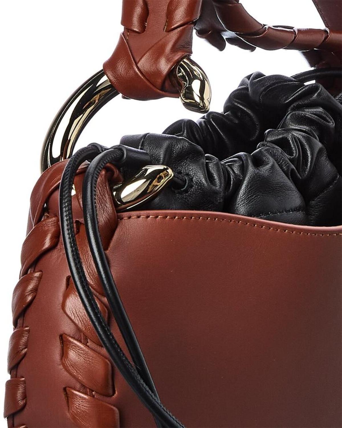 Chloe Mate Small Leather Hobo Bag