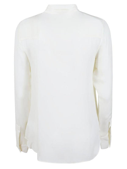 Michael Kors Crepe Long-Sleeved Blouse