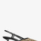 Hallie Leopard Print Calf Hair Pump