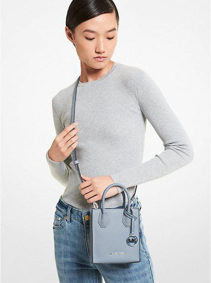 Mercer Extra-Small Pebbled Leather Crossbody Bag