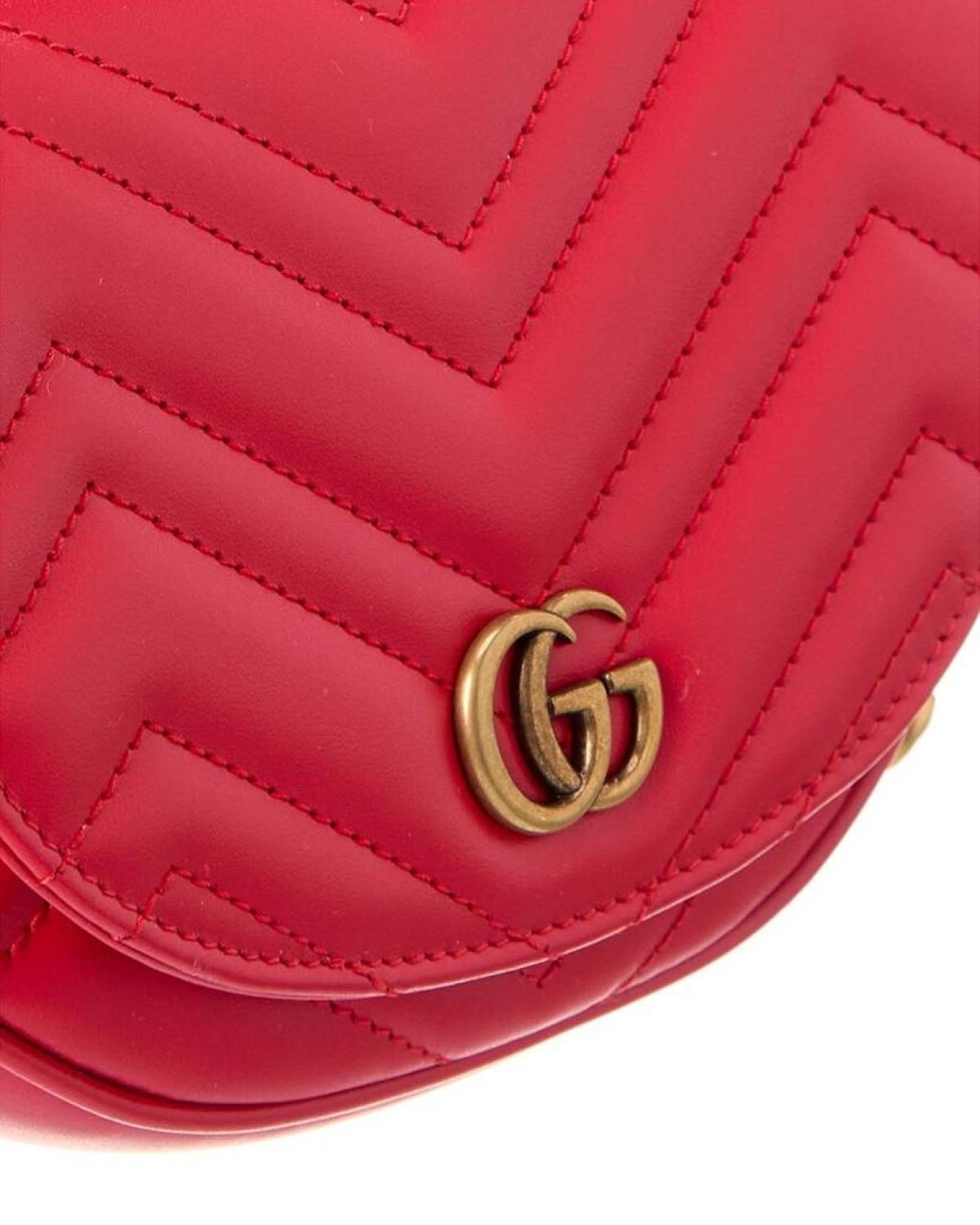 Gucci GG Marmont Matelasse Leather Shoulder Bag