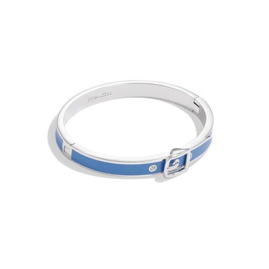 Enamel Buckle Bangle Bracelet