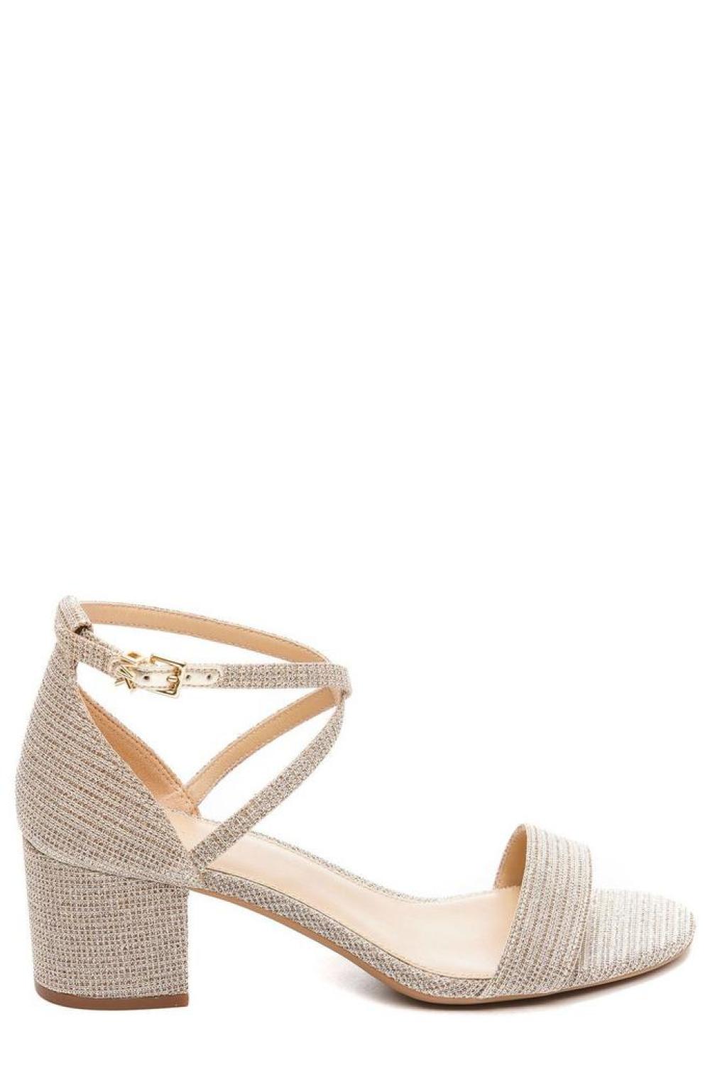 Michael Michael  Kors Open Toe Ankle Strap Sandals