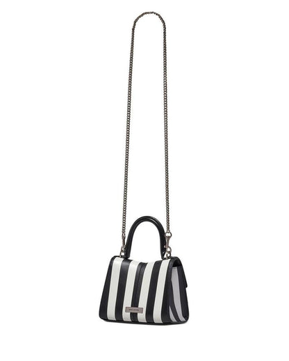 The Striped St. Marc Mini Top Handle Bag