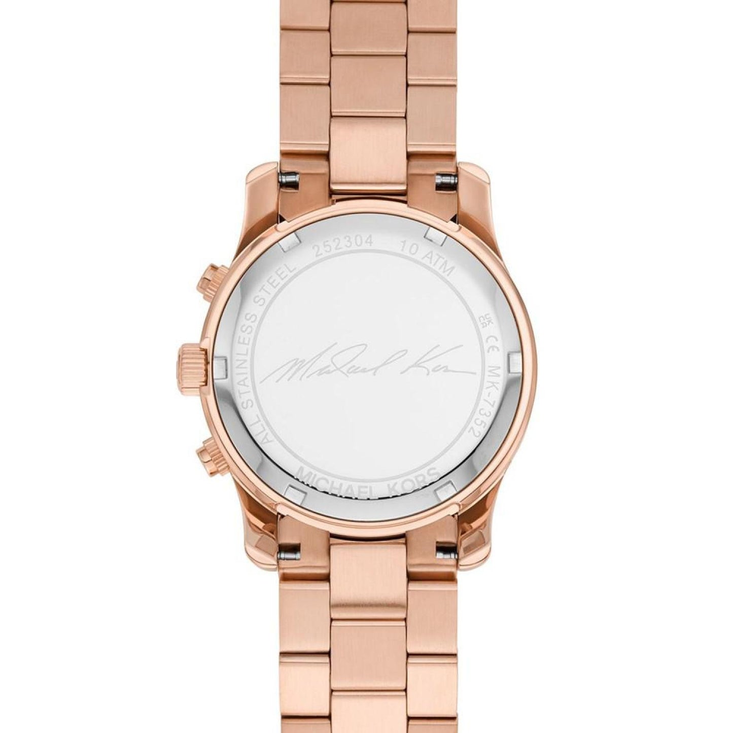 Women's Runway Quartz Chronograph Rose Gold-Tone Stainless Steel Watch 38mm