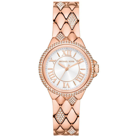 Women's Camille Three-Hand Rose Gold-Tone Stainless Steel Watch 33mm