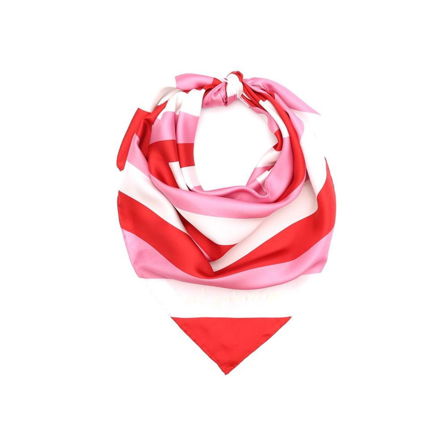 Women's Oversized Heart Silk Square Scarf