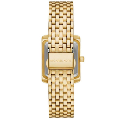 Women's Emery Three-Hand Gold-Tone Stainless Steel Watch 33 x 27mm