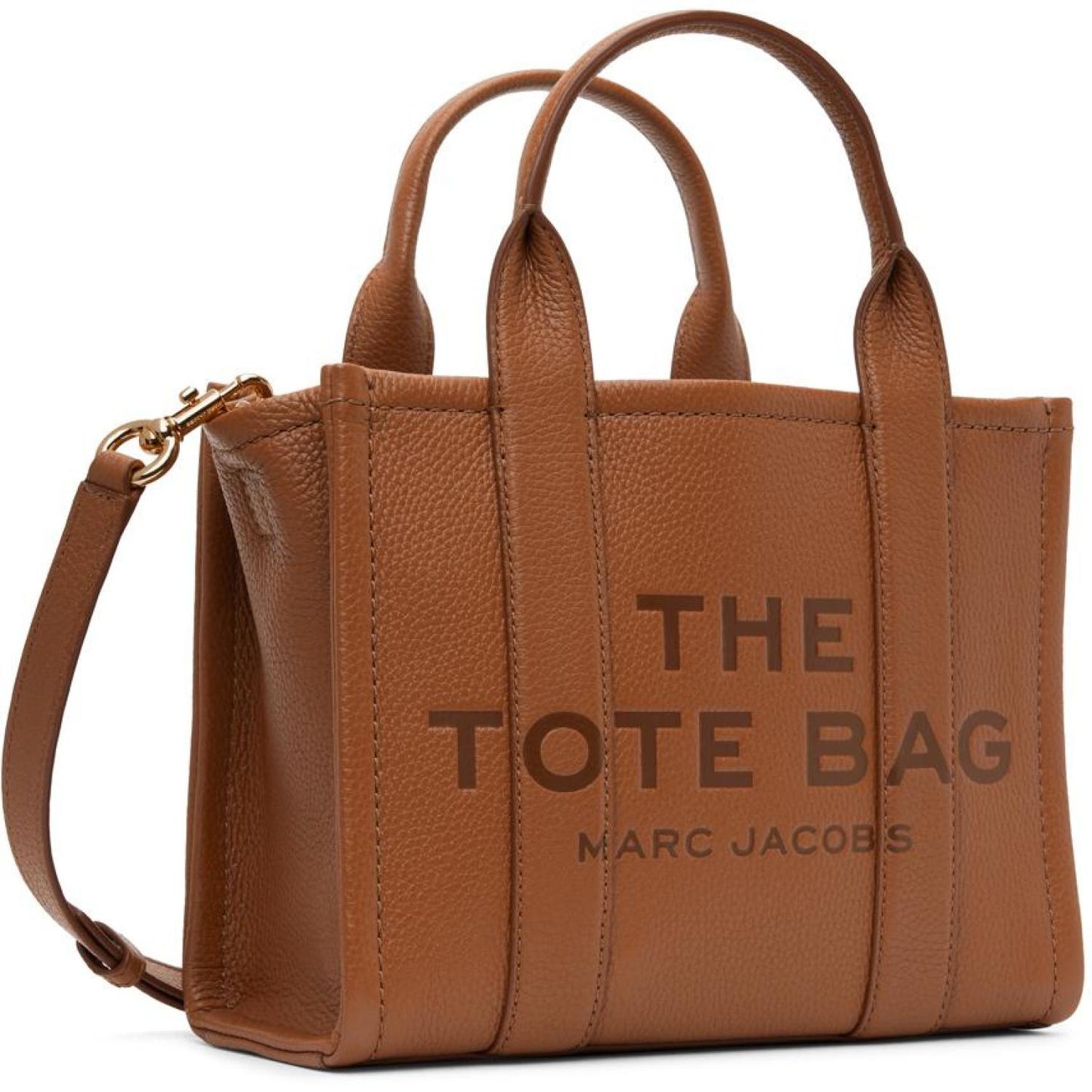 Brown 'The Leather Small' Tote