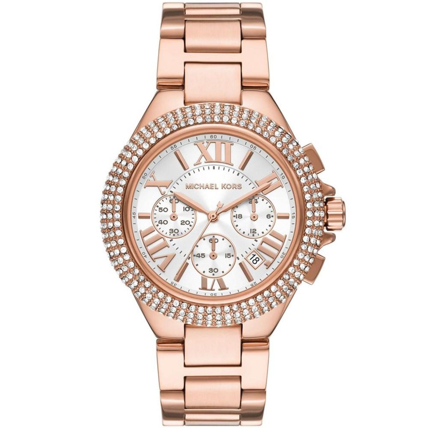 Women's Camille Rose Gold-Tone Stainless Steel Bracelet Watch, 43mm