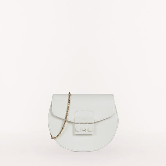 Furla Metropolis Crossbody Mini White