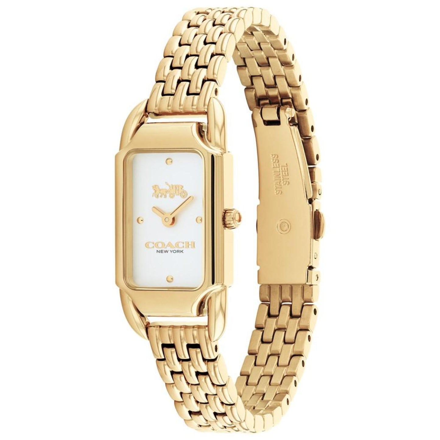 Women's Cadie Gold-tone Bracelet Watch 17.5mmX28.5mm