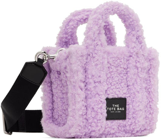 Purple Mini 'The Teddy' Tote