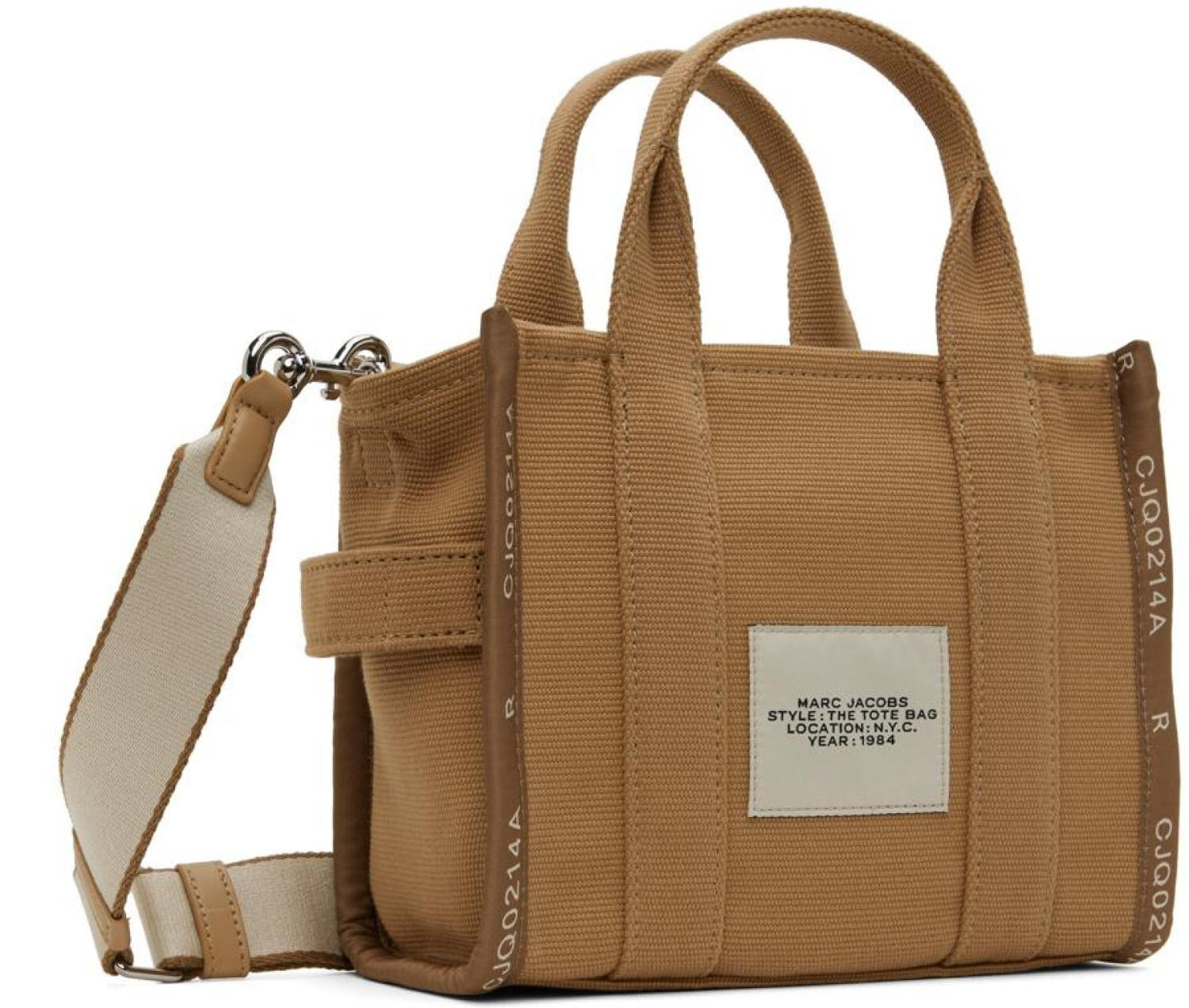 Tan 'The Jacquard Small' Tote