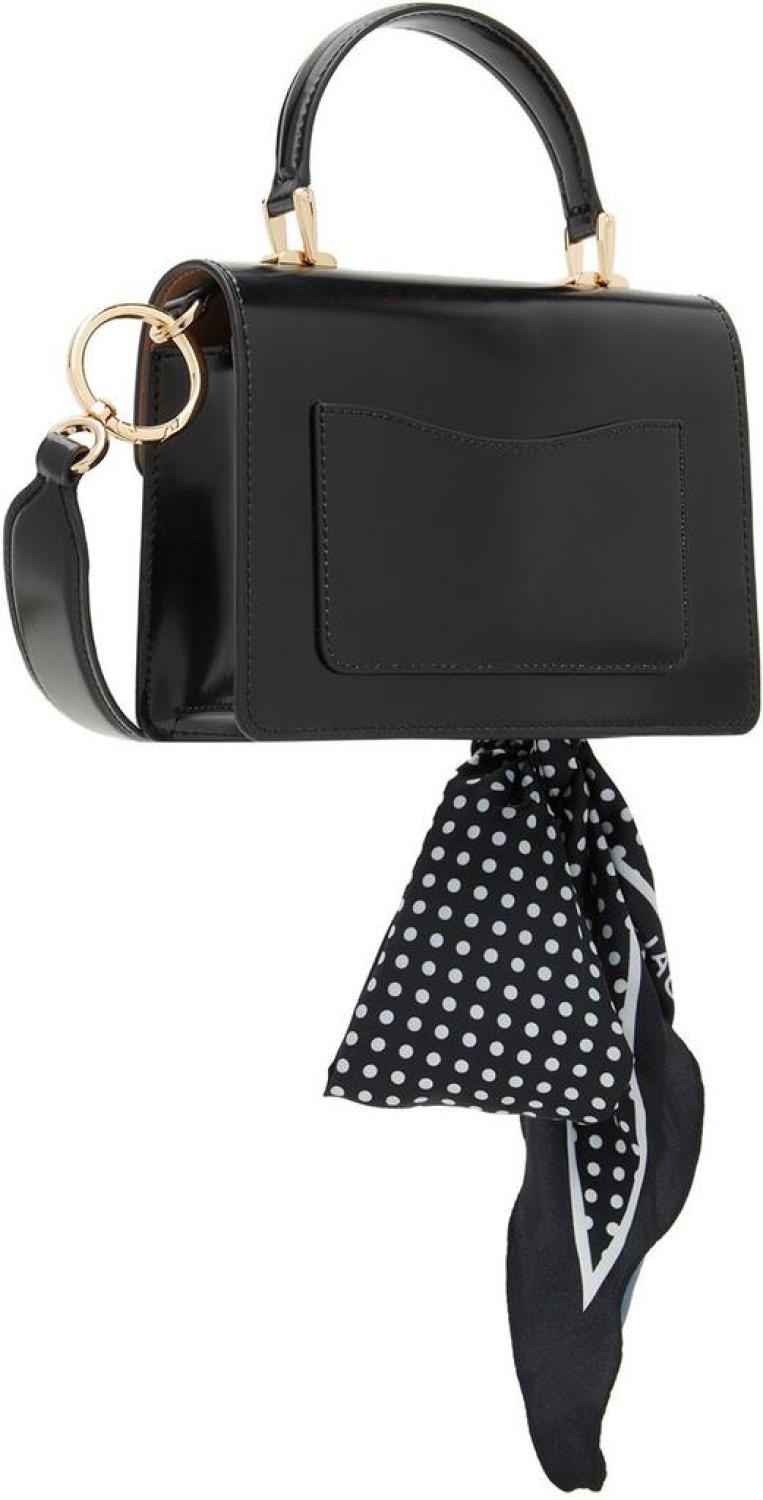 Black 'The Downtown' Top Handle Bag