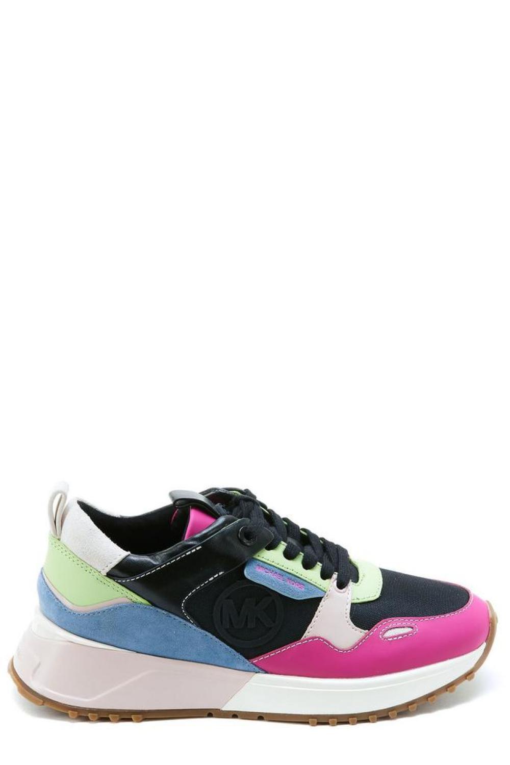 Michael Michael Kors Theo Colour-Block Panelled Sneakers