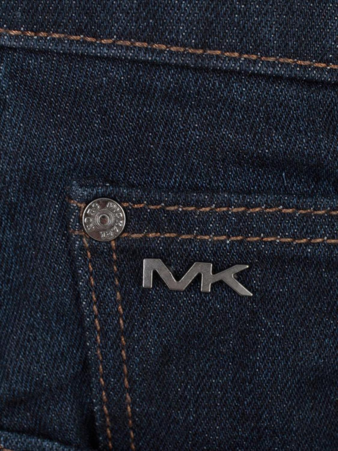 Michael Kors Logo Detailed Mid-Rise Jeans