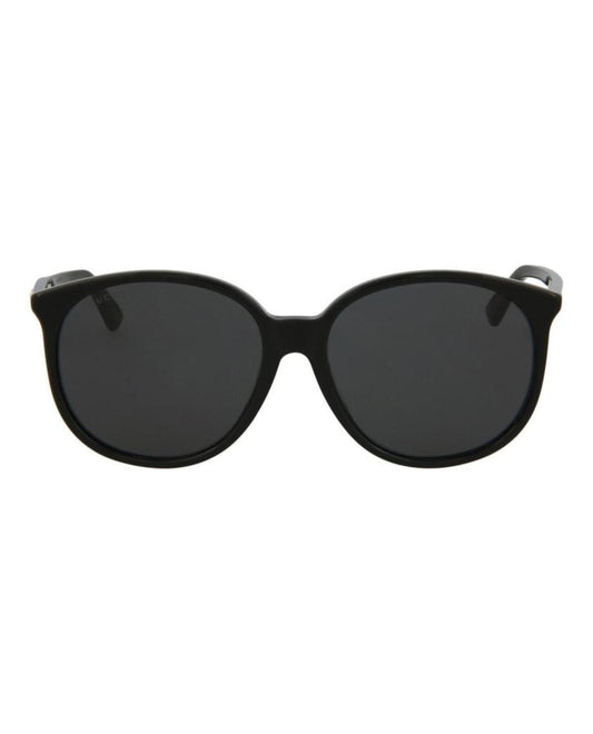 Round-Frame Acetate Sunglasses