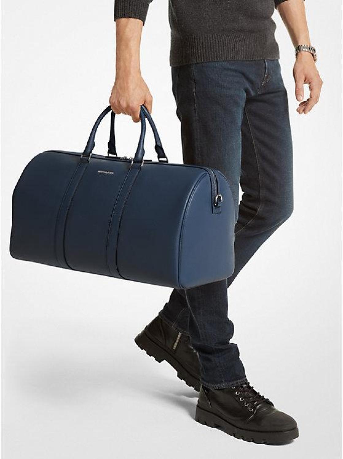 Cooper Faux Leather Duffel Bag