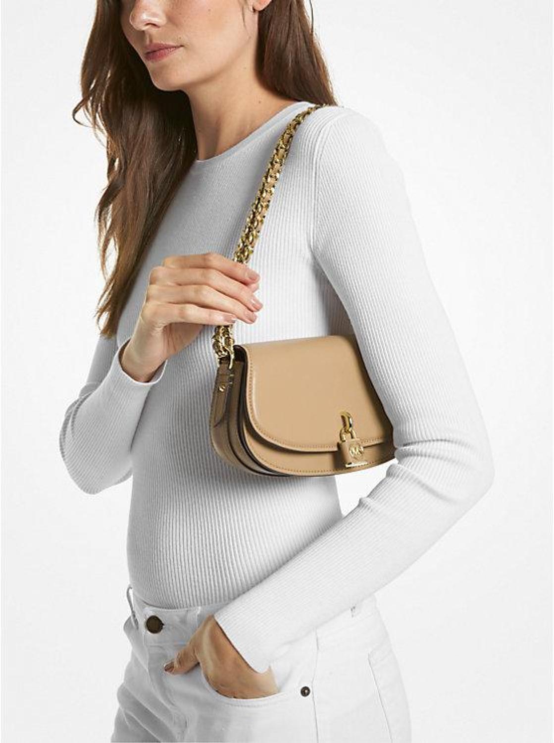 Mila Small Leather Shoulder Bag