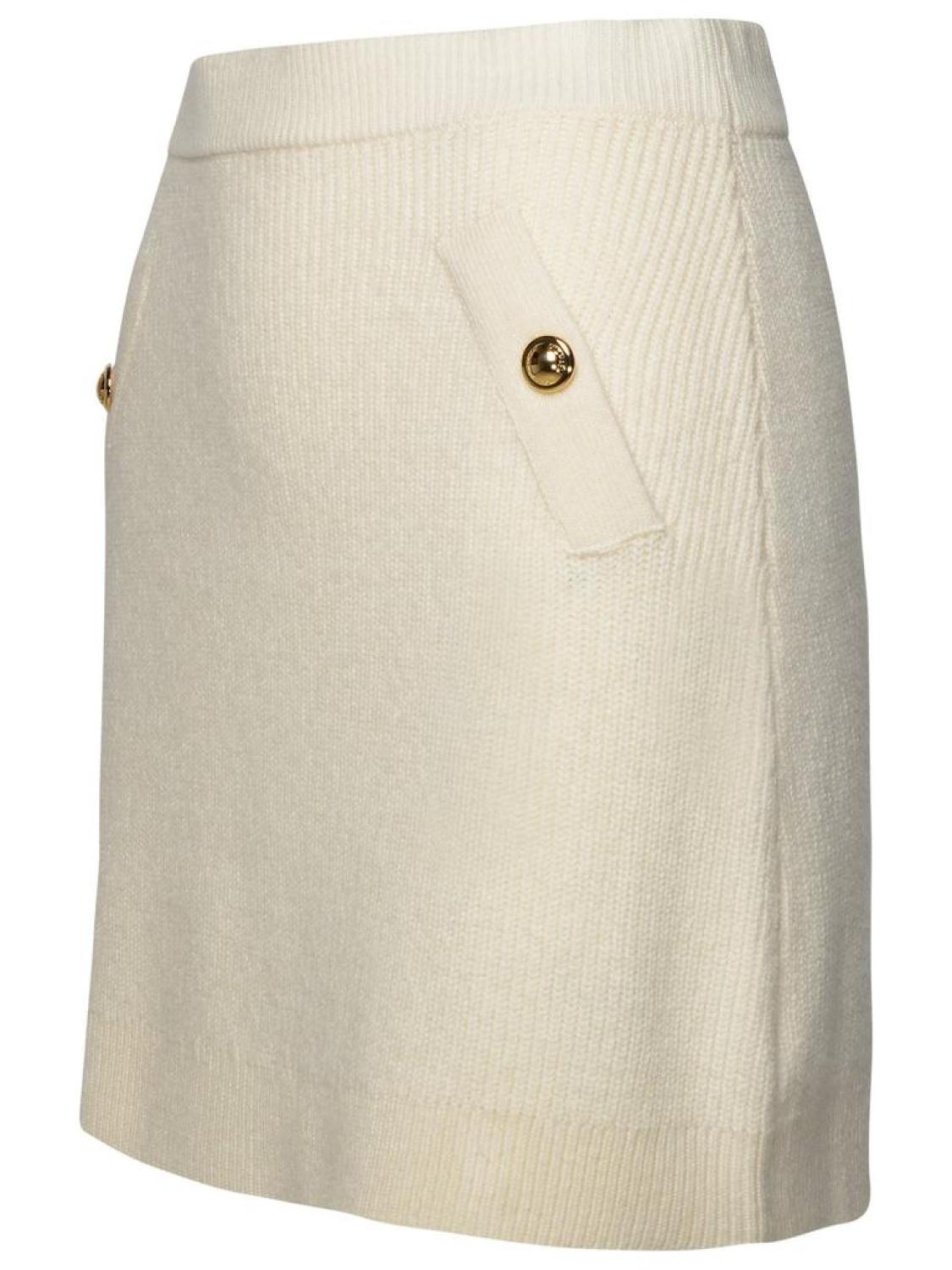 Michael Michael Kors Ribbed Stretched Mini Skirt