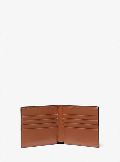 Hudson Crocodile Embossed Leather Billfold