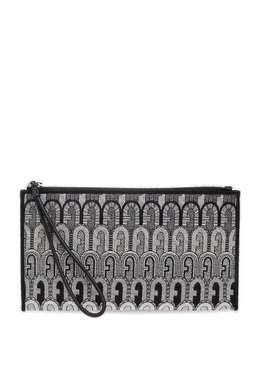 Furla Opportunity Logo Monogram Clutch Bag