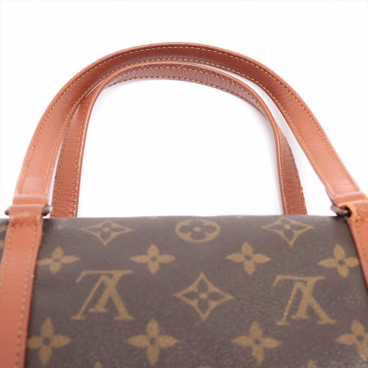 Louis Vuitton Brown Monogram Canvas Leather Papillon 30 cm Shoulder Bag