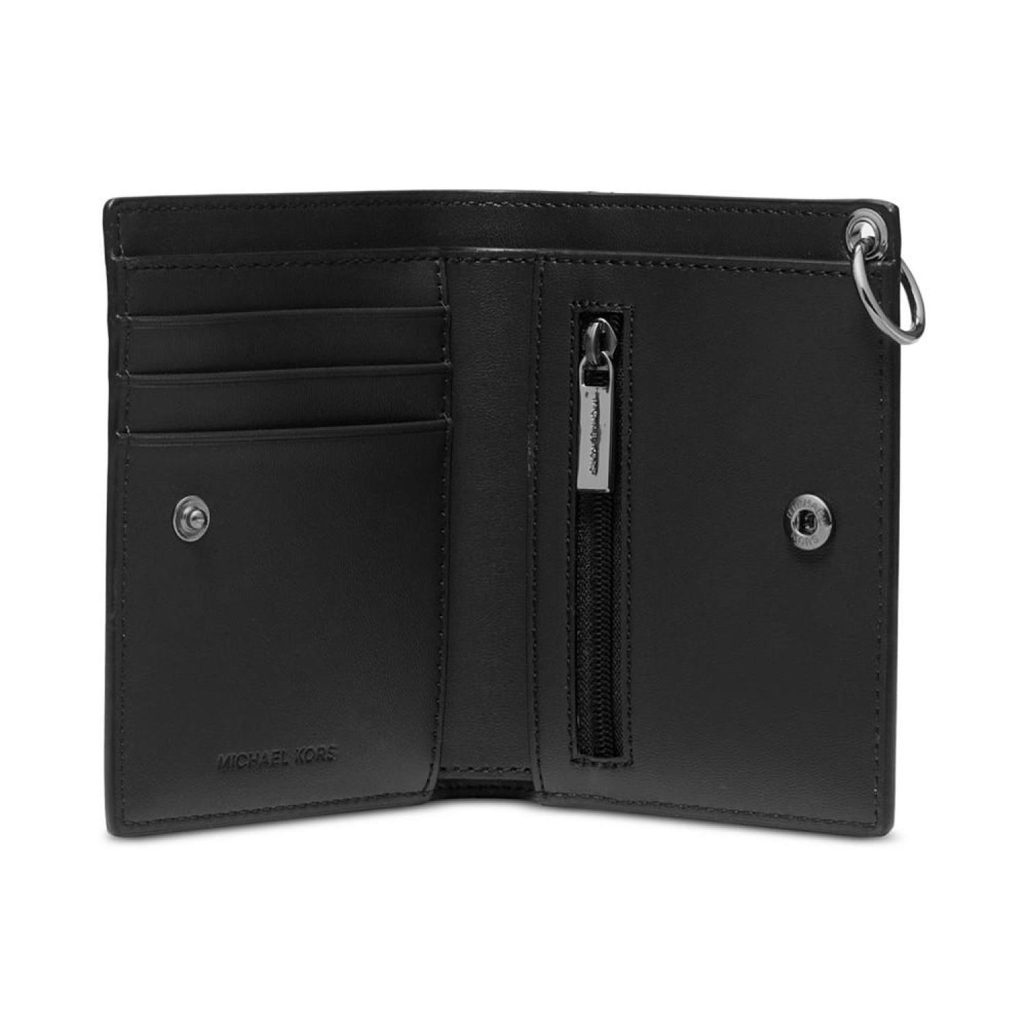 Men's Zip Billfold Logo Wallet & Chain