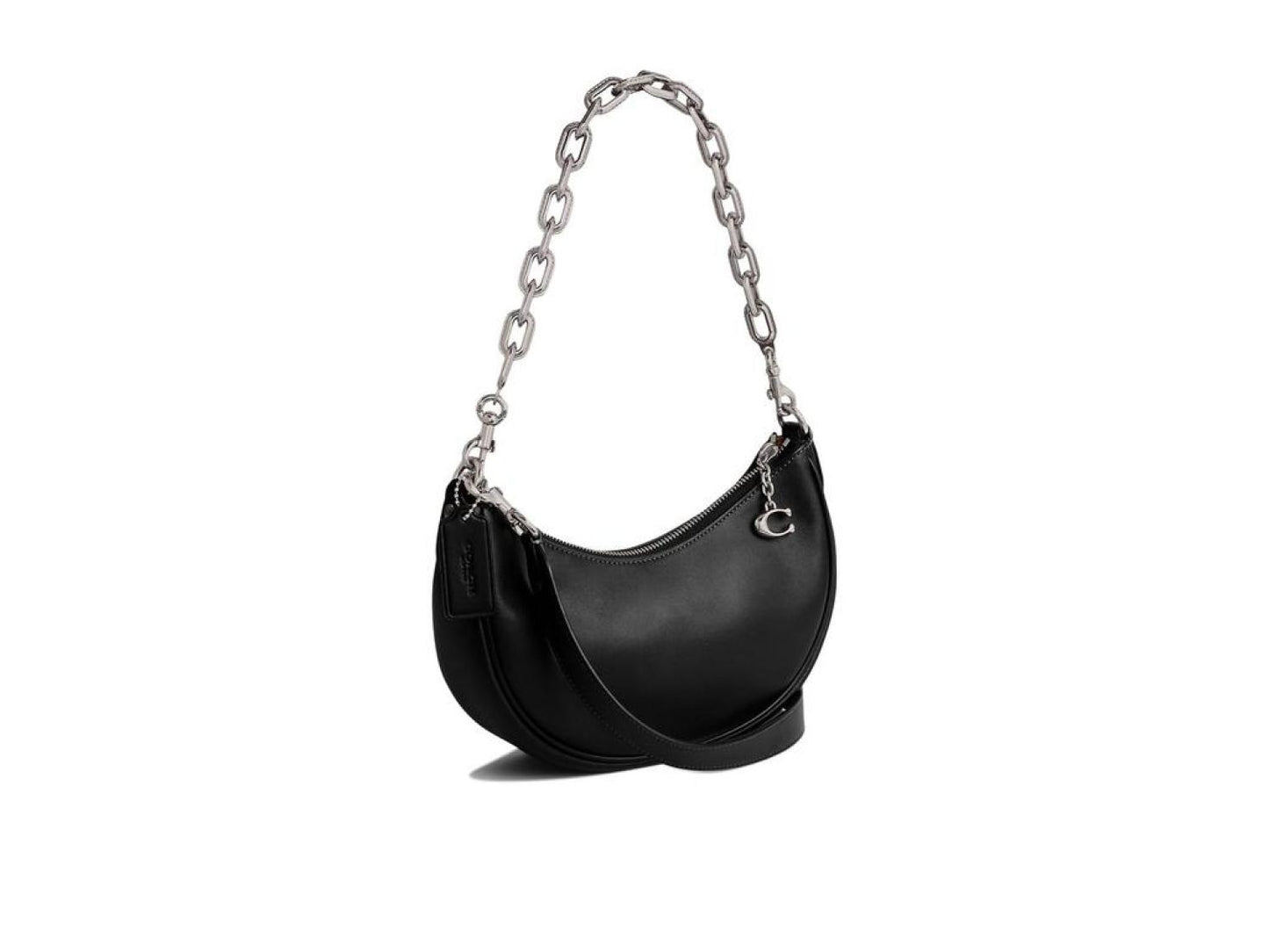 Glovetanned Leather Mira Shoulder Bag with Chain