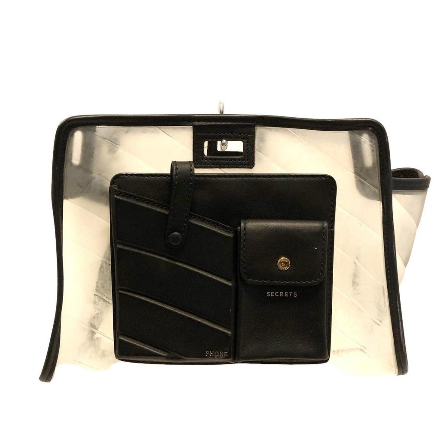 Fendi Peekaboo Defender  Leather Shoulder Bag (Pre-Owned)