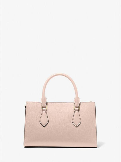 Valerie Small Pebbled Leather Satchel