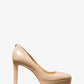 Chantal Faux Patent Leather Platform Pump