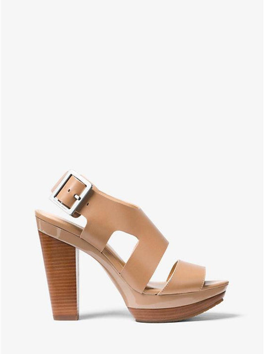 Carla Leather Platform Sandal