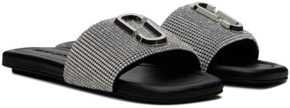 Black 'The Rhinestone J Marc' Sandals