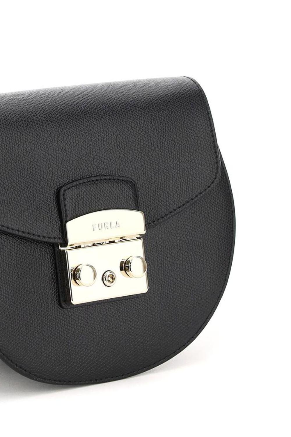 Furla Metropolis Logo Engraved Crossbody Bag