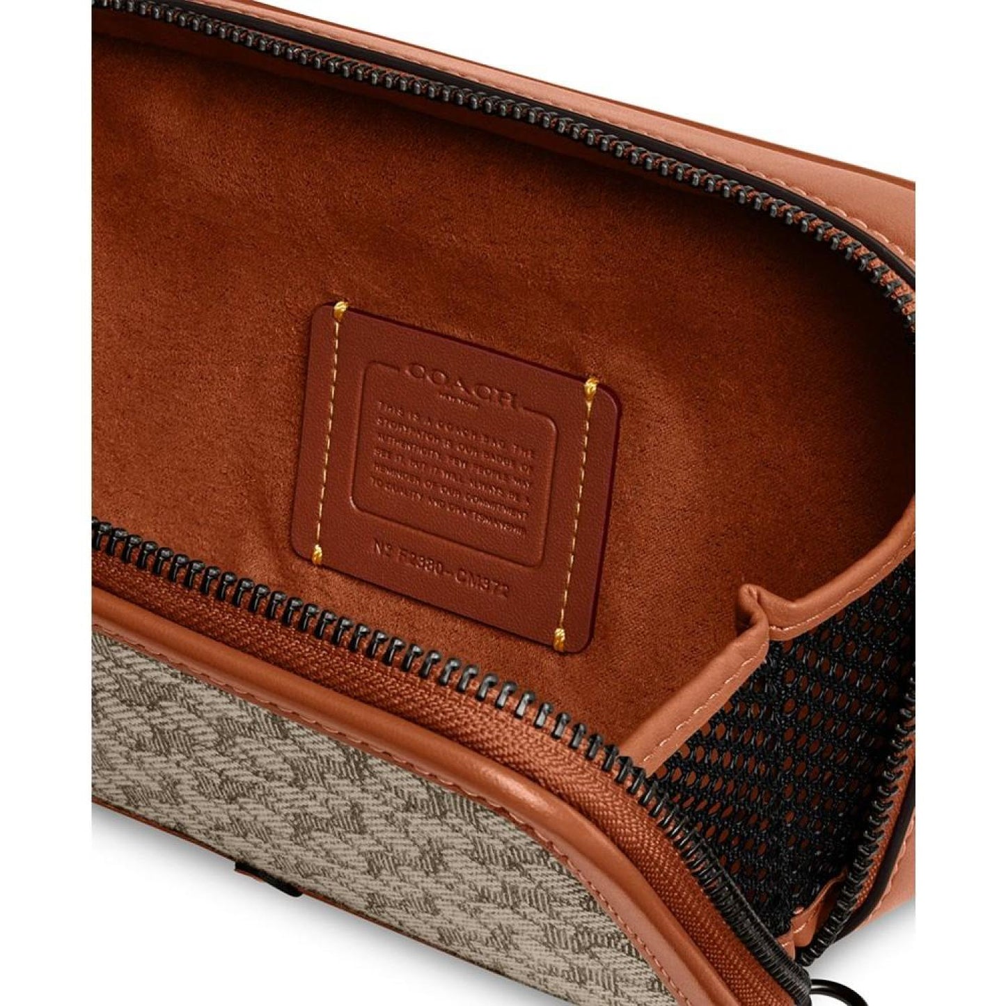 Charter Slim Mini Signature Jacquard Crossbody