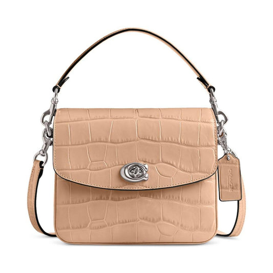 Embossed Croc Leather Cassie Crossbody 19