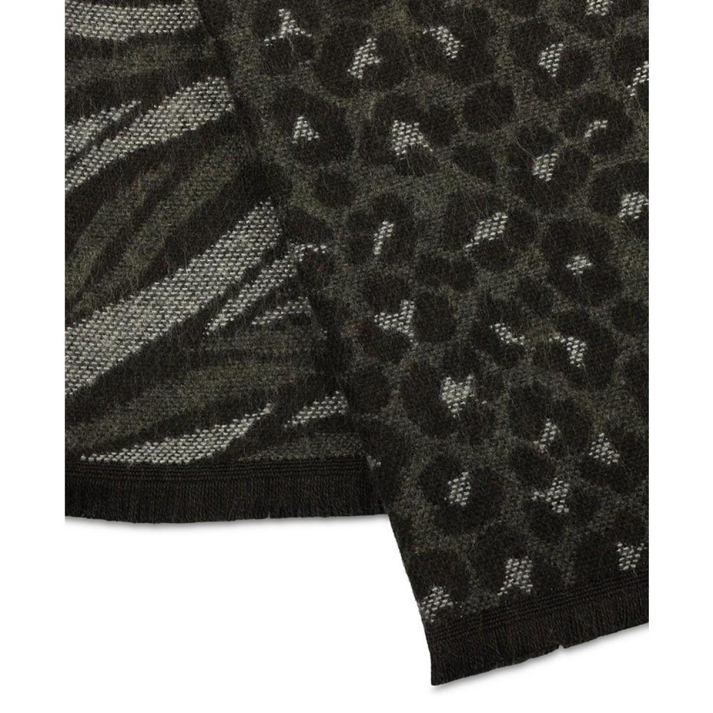 Women's Animal-Print Jacquard Scarf