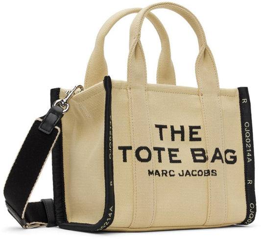 Beige 'The Jacquard Small' Tote