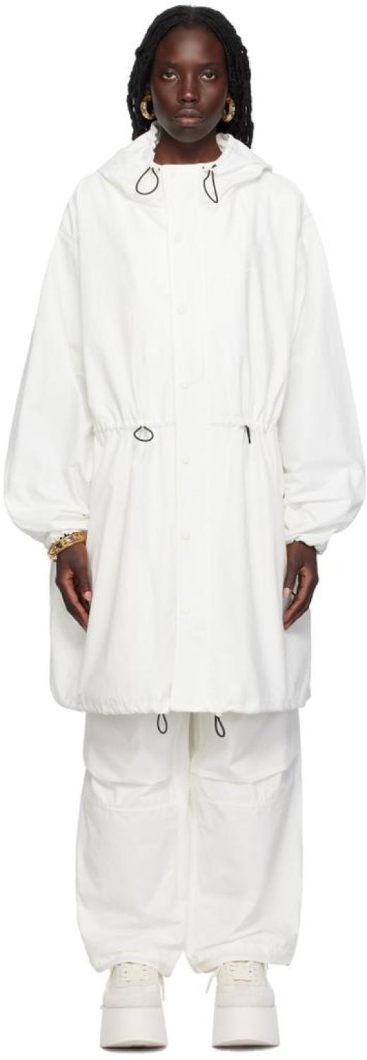 White 'The Balloon' Coat