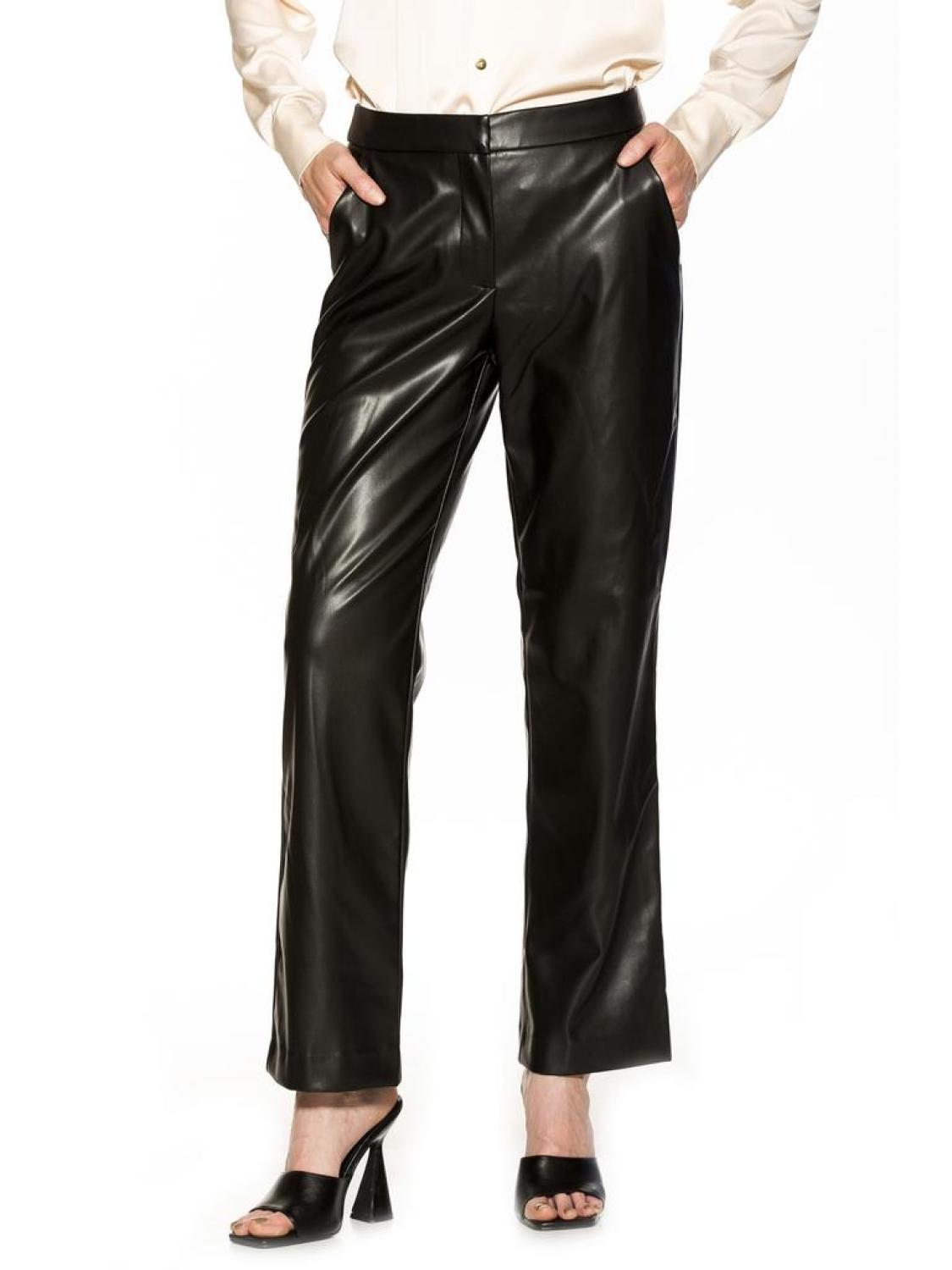 Faux Leather Pants